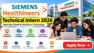 Siemens Healthineers Technical Intern 2026 – Healthcare